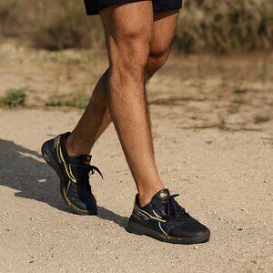 U-Power Matt S3 Black 10.5 Lace Ultra Lightweight Safety Midsole Toecap Trainers